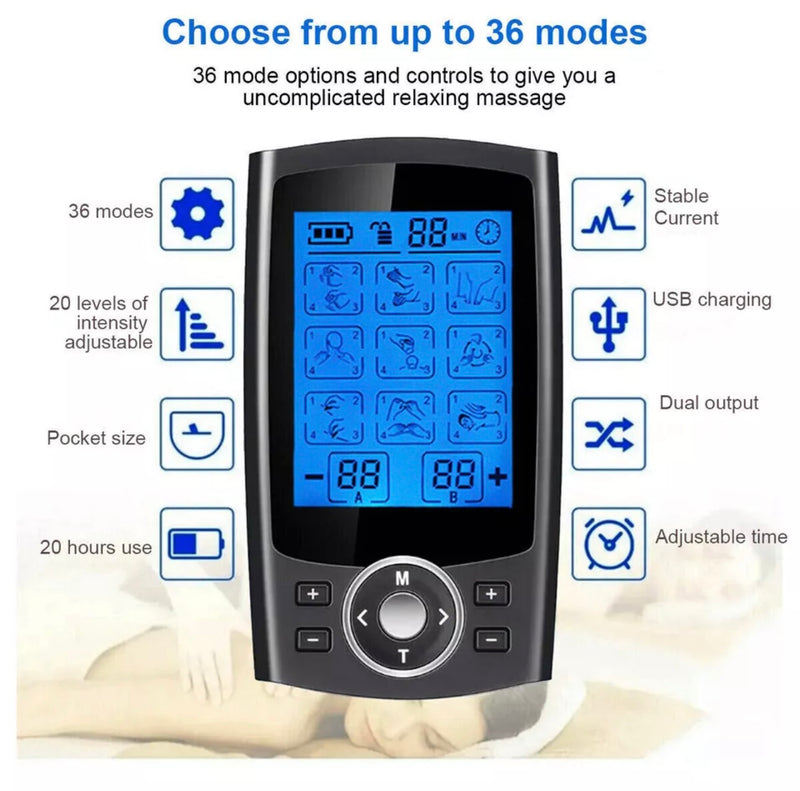 Tens/Ems Unit for Pain Relief and Muscle Performance