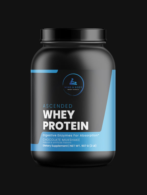Ascended Whey Protein Concentrate Chocolate Milkshake