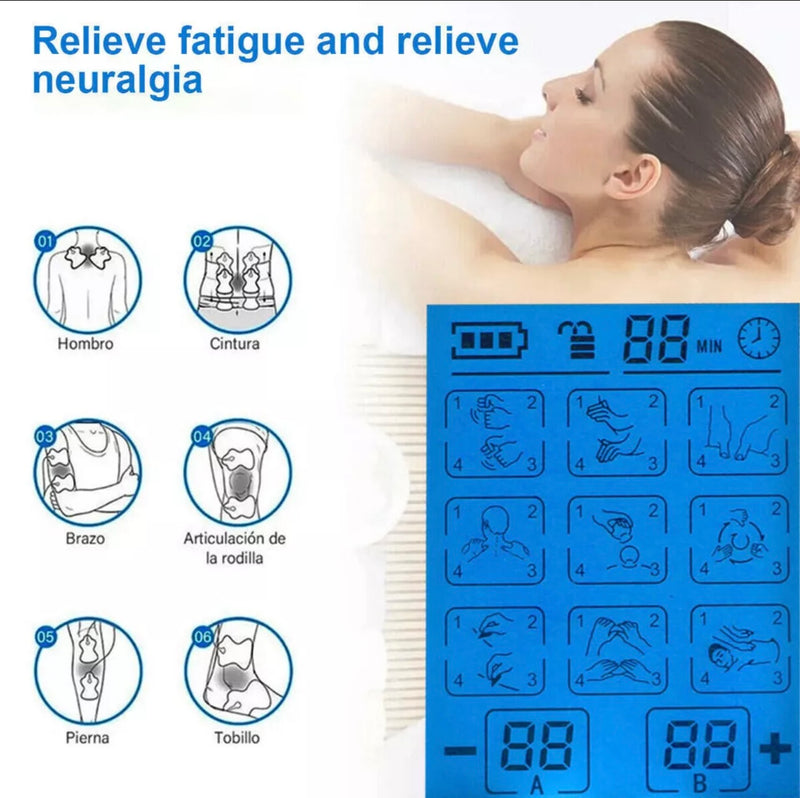 Tens/Ems Unit for Pain Relief and Muscle Performance