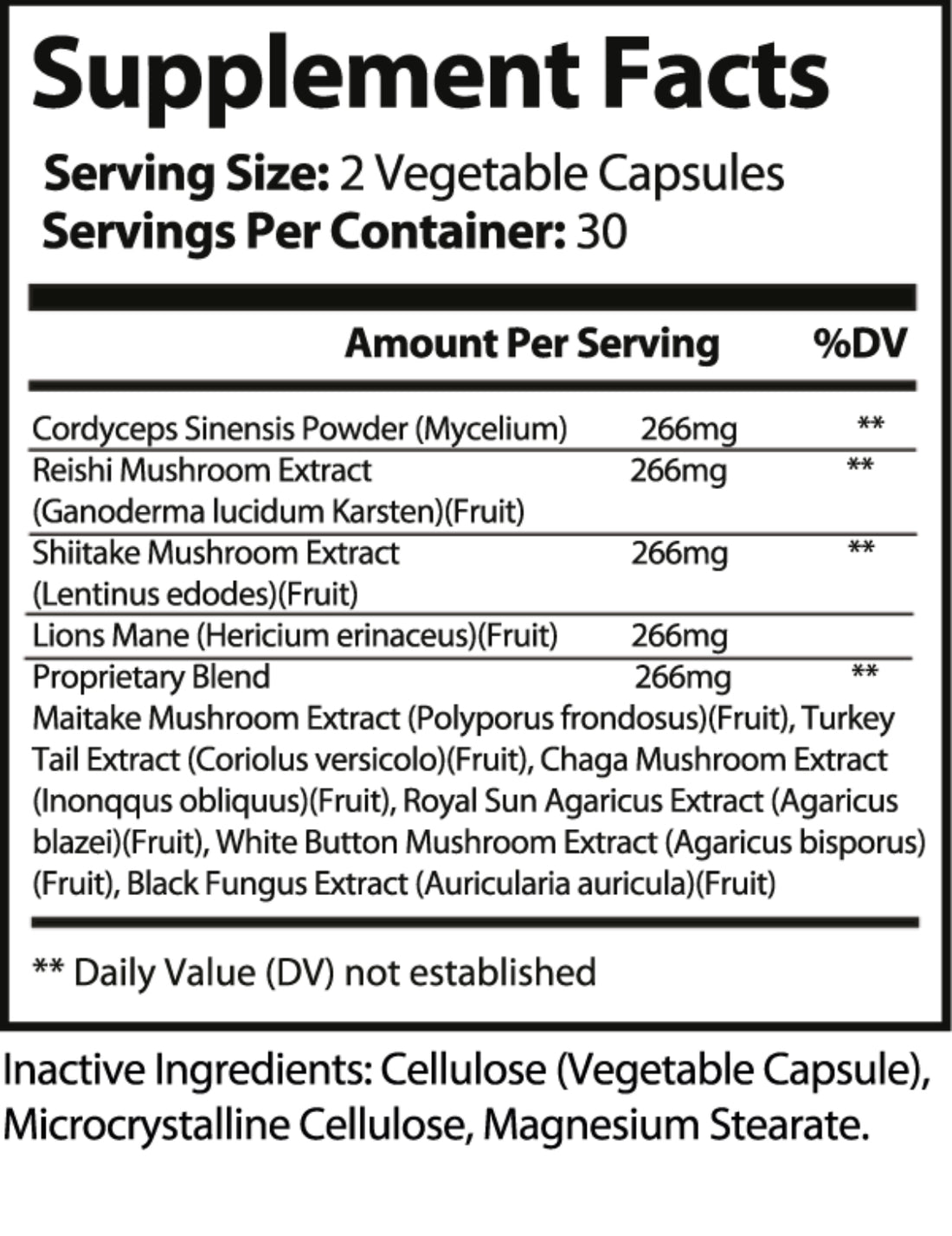 Ascended Mushroom Immune Booster