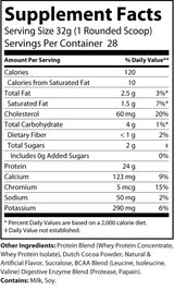 Ascended Whey Protein Concentrate Chocolate Milkshake