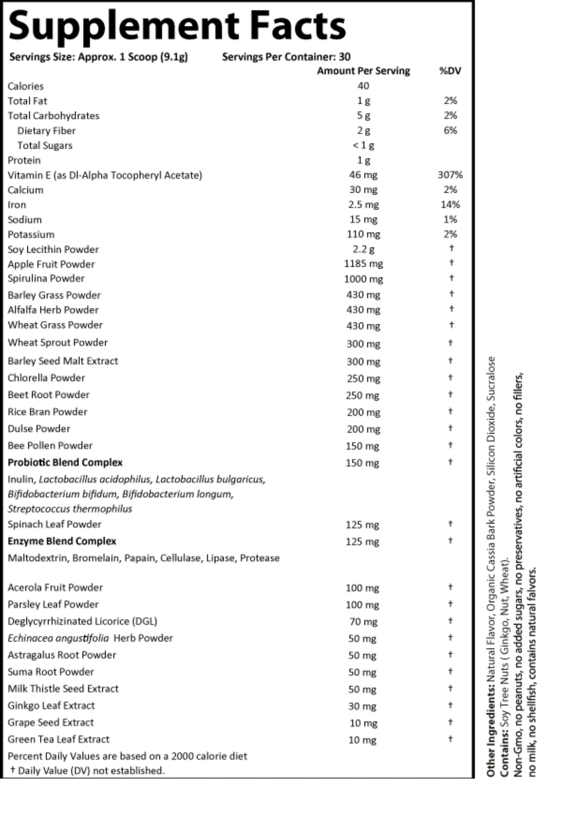 Green & Red Superfood Combo