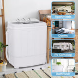 Compact Portable Dual Function Washer Dryer