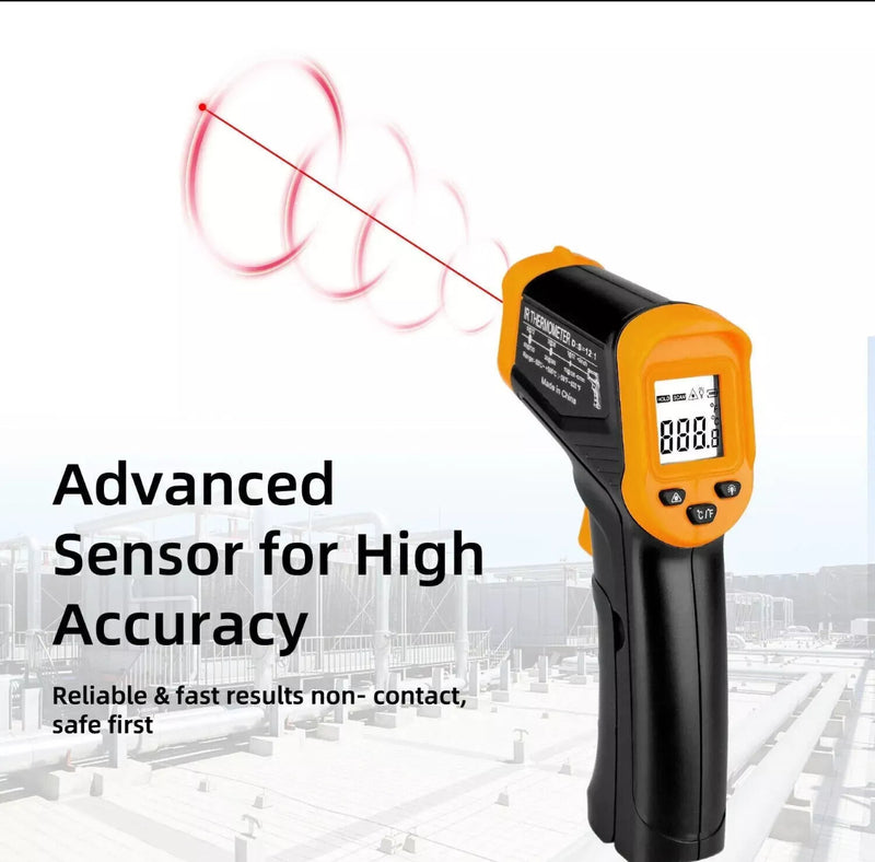 Digital Infrared Thermometer Temperature Gun Laser IR Cooking -50°C-550°C
