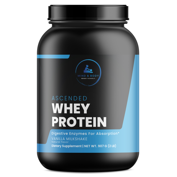 Ascended Whey Protein Concentrate (2lb Vanilla)