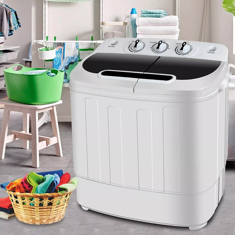 Compact Portable Dual Function Washer Dryer