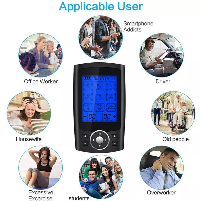 Tens/Ems Unit for Pain Relief and Muscle Performance
