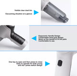 6 in 1 Upgrade Car Vacuum Cleaner Air Blower Wireless Handheld Rechargeable Mini