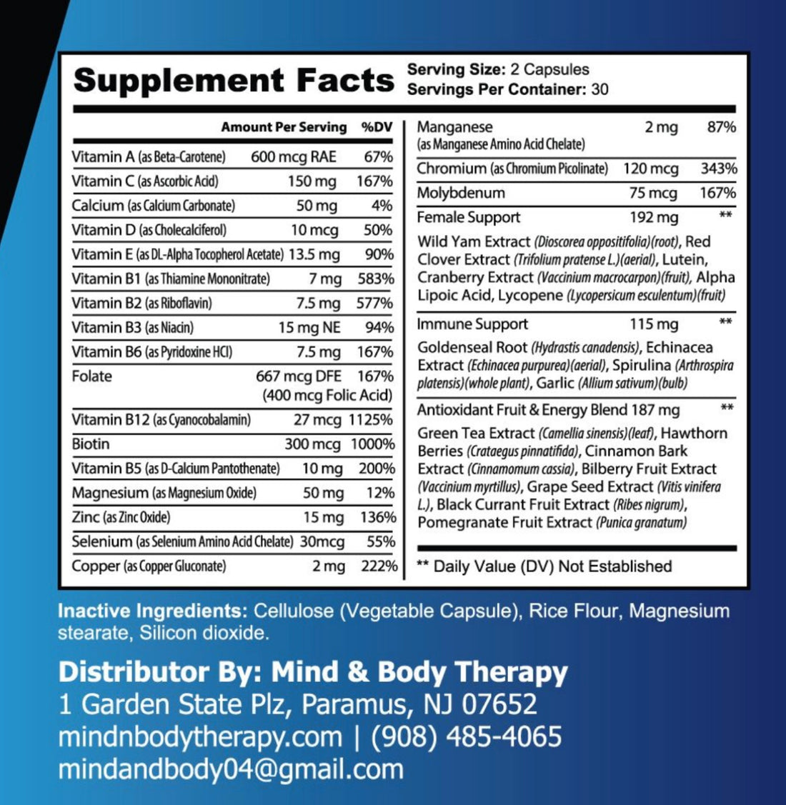 Ascended Multivitamin For Women