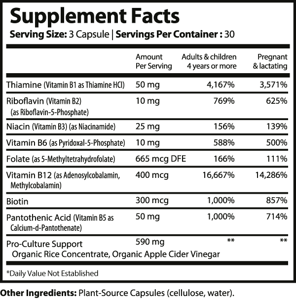 Ascended Vitamin B- Complex