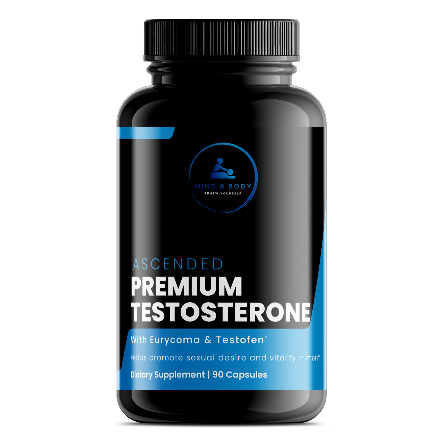 Ascended Premium Testosterone w/Testofin