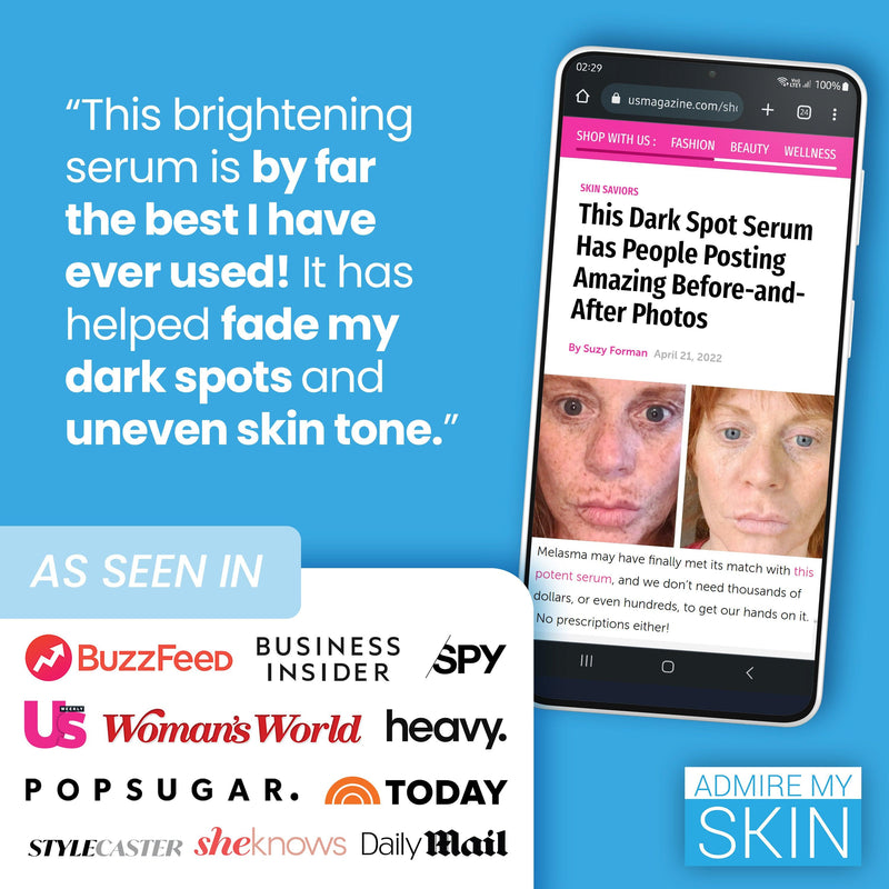 Ultra Potent Brightening Serum For Dark Spots & Uneven Skin Tone