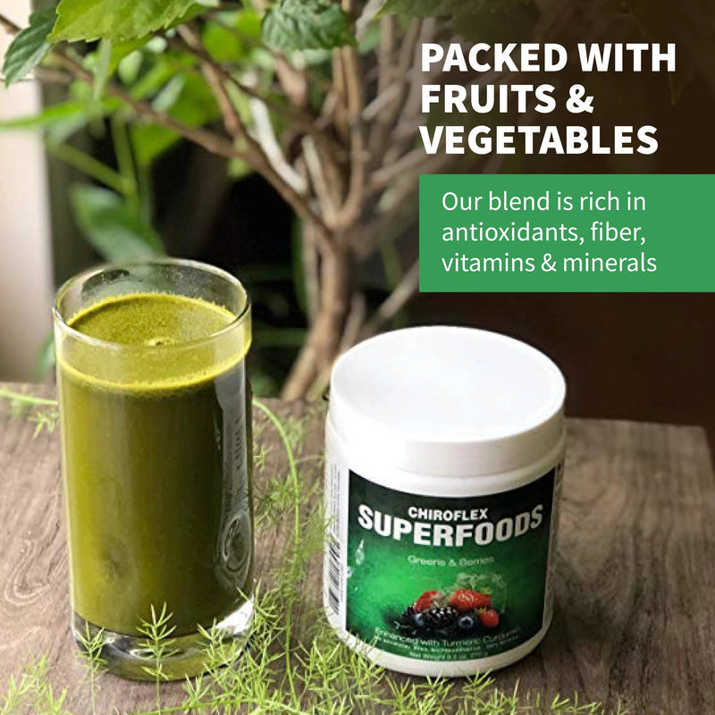 Superfoods Greens and Fruits