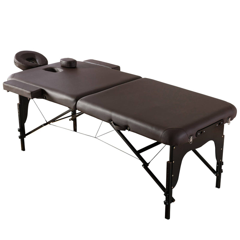 Wooden Portable Massage Table 2 Section