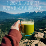 Mushroom Matcha Green Tea Mix w/ Lion'S Mane