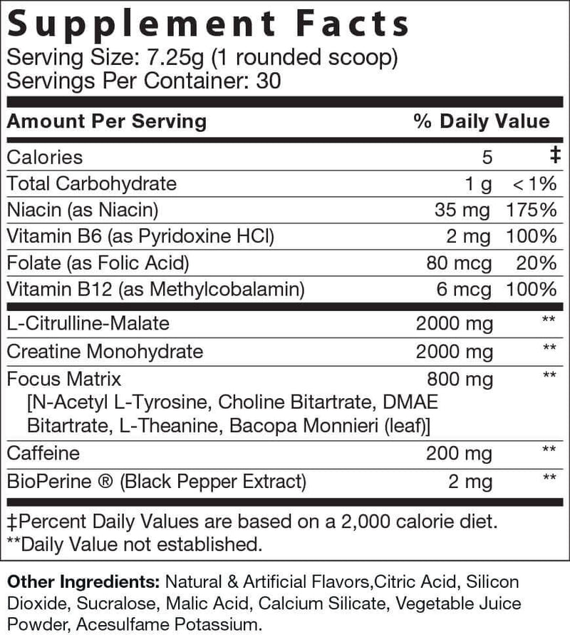 Ascended Pre-Workout (Fruit Punch)